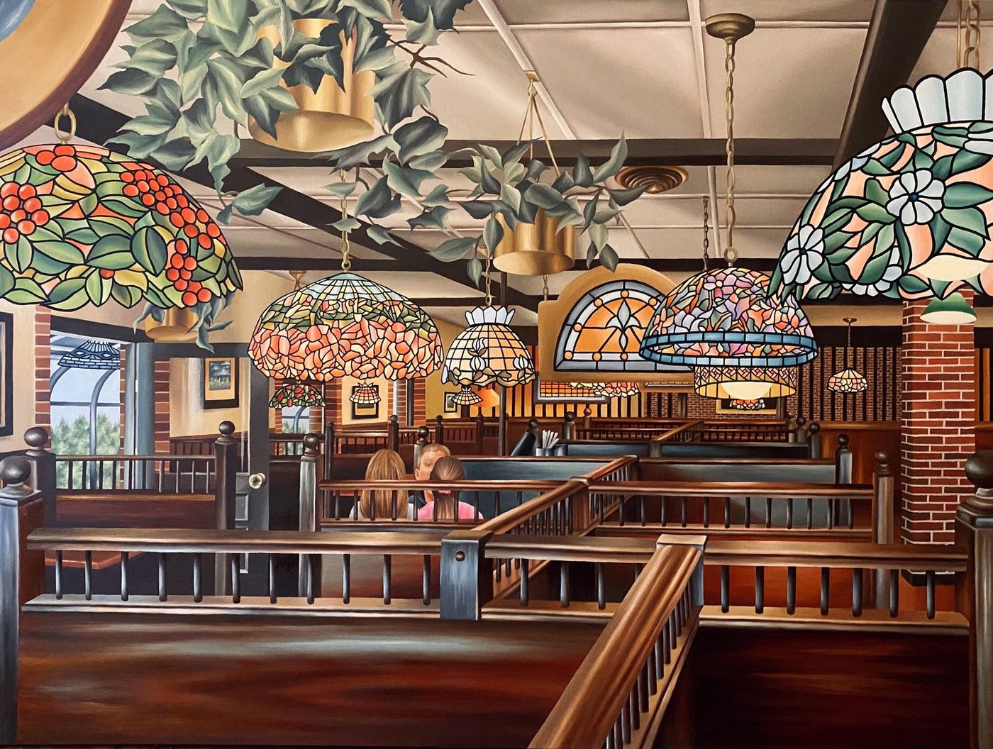 Painting by Payton Brown