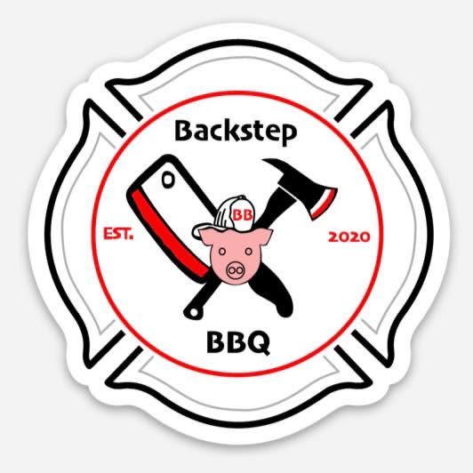 Back Step BBQ logo badge